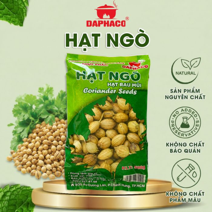 Hạt và bột ngò (Hạt rau mùi)