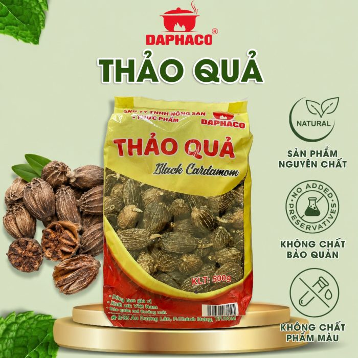 Quả và bột thảo quả